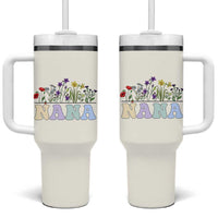 Nana Grandma Gift Tumbler With Handle Grandma's Garden Mother's Day For Grandma Mimi - Wonder Print Shop