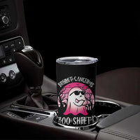 Breast Cancer Is Boo Sheet Tumbler Cup Halloween Pink Ghost - Wonder Print Shop