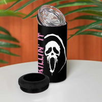 Halloween Decoration Horror Gift 4 in 1 Can Cooler Tumbler Scary Movies Iced Coffee - Wonder Print Shop