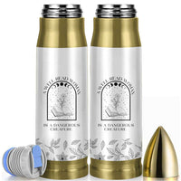 Book Lover Bullet Tumbler Floral Library A Well Read Woman Is A Dangerous Creature