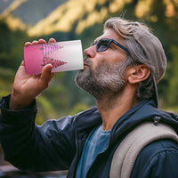 Pink Christmas 4 in 1 Can Cooler Tumbler Xmas Trees Pinkmas Gift For Her - Wonder Print Shop