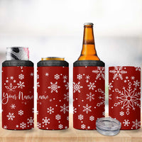 Personalized Christmas 4 in 1 Can Cooler Tumbler Custom Name Xmas Gifts for Mom Her Coworkers - Wonder Print Shop