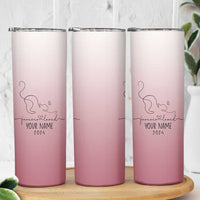 Personalized Cat Memorial Skinny Tumbler Custom Name Cat Loss Gift - Wonder Print Shop