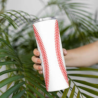 Baseball Skinny Tumbler Sports Gameday Baseball Gifts Sports Lovers Fan Players Coach - Wonder Print Shop
