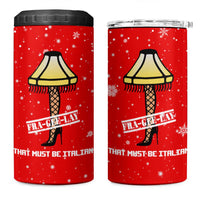Funny Christmas 4 in 1 Can Cooler Tumbler Gifts for Women Men Coworkers Frageelay - Wonder Print Shop