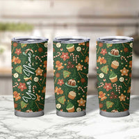 Personalized Christmas Tumbler Cup Custom Name Car Cup Holder Xmas Gifts - Wonder Print Shop