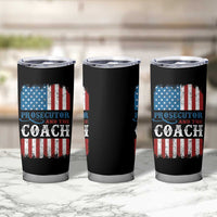 Harris Walz Tumbler Cup Prosecutor And The Coach 2024 Vintage American Flag - Wonder Print Shop
