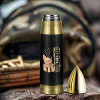 Best Papa Ever Bullet Tumbler Being A Dad Is An Honor Vintage Camo Flag Father's Day