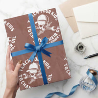 Teach Your Kids To Change Their Oil Not Their Gender Wrapping Paper Roll Funny Mechanic Dad Political Satire Humor - Wonder Print Shop