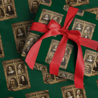 Thanksgiving Pilgrim Fathers Wrapping Paper Roll Plymouth Colony Massachusetts History - Wonder Print Shop