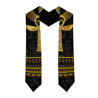 The Ankh Egyptian Hieroglyphs Graduation Stole