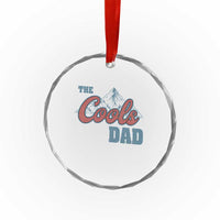 The Cool Dad Crystal Glass Ornament Fathers Day Gifts TS10