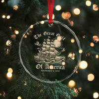 The Great Gulf Of USA Crystal Glass Ornament Established in 2025 TS02