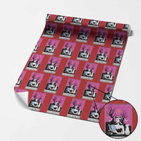 The Reader Tarot Wrapping Paper Roll Witch Reading Book Club Occult Cat Mom - Wonder Print Shop