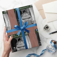 There is Motion at Your Front Door Funny Shark Motion Meme Wrapping Paper Roll