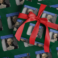 There is Motion At Your Front Door George Washington Meme Wrapping Paper Roll