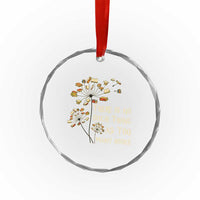 There Is No Such Thing As Too Many Books Crystal Glass Ornament Book Lover TS12