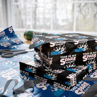 This Is My Spare Shirt Wrapping Paper Roll Bowling Pun Gift - Wonder Print Shop