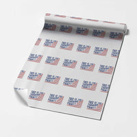 This is The Turning Point Wrapping Paper Roll USA Flag America True Patriot - Wonder Print Shop