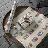 This is The Turning Point Wrapping Paper Roll USA Flag America True Patriot - Wonder Print Shop