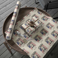 Thomas Jefferson July 3 1776 Historical Meme Wrapping Paper Roll Oh No That is Due Tomorrow