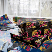 Time To Pay The Daddy Tax Wrapping Paper Roll Dungeon Gamer Dad Father’s Day