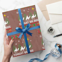 Tonight We Ride Wrapping Paper Roll Three Wise Men Nativity Scene Christmas - Wonder Print Shop