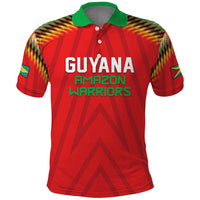 Custom Guyana Cricket Polo Shirt Go Amazon Warriors