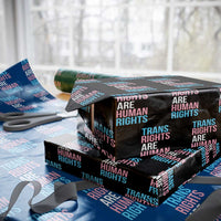 Trans Rights Wrapping Paper Roll Human Rights Transgender Pride Gender Equality - Wonder Print Shop