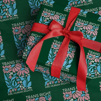Trans Rights Wrapping Paper Roll Protect Trans Social Justice LGBT - Wonder Print Shop