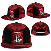 Trinbago Cricket Snapback Cap Go Knight Riders Marble Pattern - Wonder Print Shop