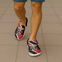 Trinidad and Tobago Clogs Shoes Together We Aspire Together We Achieve - Wonder Print Shop