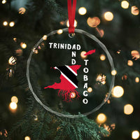 Trinidad and Tobago Flag Crystal Glass Ornament Trini Trinidadian Proud TS10