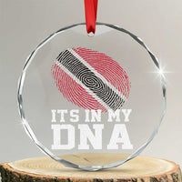 Trinidad and Tobago In My DNA Crystal Glass Ornament Trini Trinidadian Proud TS10