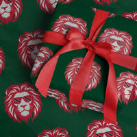 Trinidad and Tobago Lion Wrapping Paper Roll Vintage Caribbean Pride