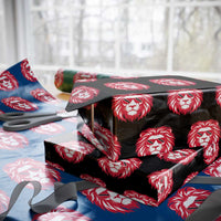 Trinidad and Tobago Lion Wrapping Paper Roll Vintage Caribbean Pride