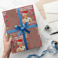 True Crime Ugly Christmas Wrapping Paper Roll Funny Holiday Xmas Party - Wonder Print Shop