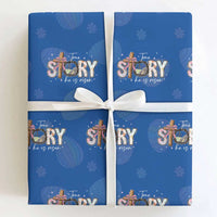 True Story He Is Risen Wrapping Paper Roll Christian Easter Day Religious Bible Verse