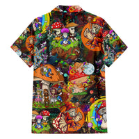 Hippie Mushroom Trippy Colorful Lover Hawaiian Shirt - Wonder Print Shop