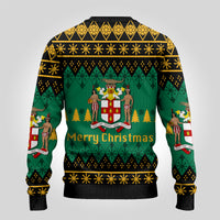 Jamaica Christmas Merry Christmas Ugly Pattern Sweatshirt - LT12 - Wonder Print Shop