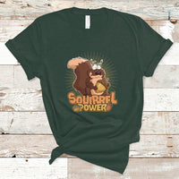 Cute Squirrel Power T Shirt - Wonder Print Shop