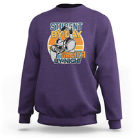 Funny Video Game Sweatshirt Student By Day Gamer By Night Meme for Gamers - Wonder Print Shop