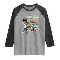 Free Ish Juneteenth Raglan Shirt Freedom Day Since 1865