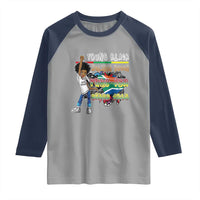 Free Ish Juneteenth Raglan Shirt Freedom Day Since 1865