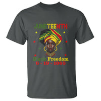 BHM T Shirt For African Women Juneteenth 1865 Celebrating - Wonder Print Shop