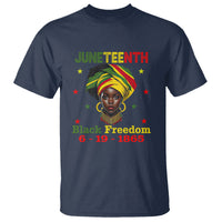 BHM T Shirt For African Women Juneteenth 1865 Celebrating - Wonder Print Shop