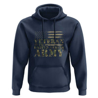 Veteran Hoodie Proud U.S. Army Soldier, USA Flag & Camouflage Design