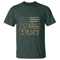 Veteran T Shirt Proud U.S. Army Soldier, USA Flag & Camouflage Design - Wonder Print Shop