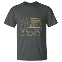Veteran T Shirt Proud U.S. Army Soldier, USA Flag & Camouflage Design - Wonder Print Shop