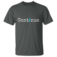 Mental Health & Suicide Prevention T Shirt Semicolon Awareness Design - Wonder Print Shop
